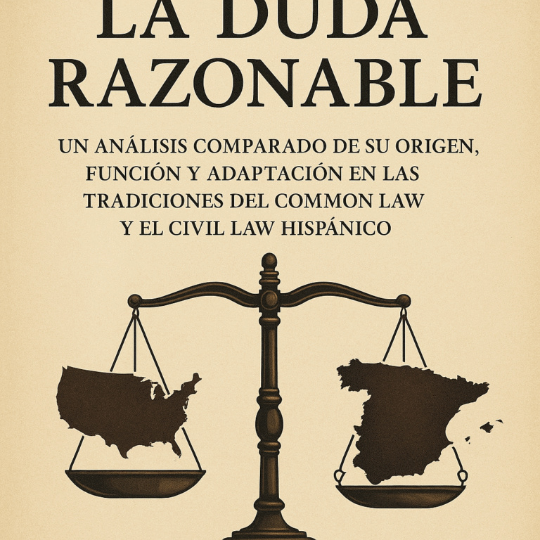 Duda Razonable La Duda Razonable: Un Análisis Comparado del Common Law y el Civil Law ...