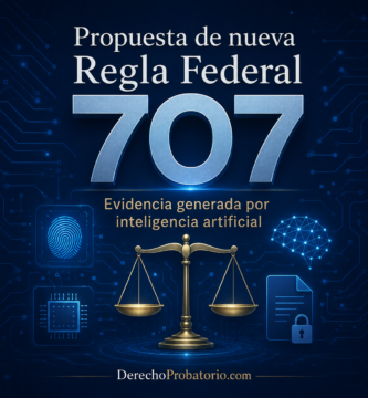 La prueba algorítmica como nuevo desafío del derecho probatorio
