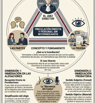 El concepto de inmediación procesal