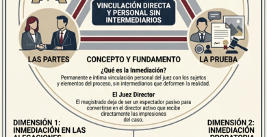 El concepto de inmediación procesal