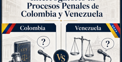 Comparativa del Interrogatorio en Procesos Penales de Colombia y Venezuela